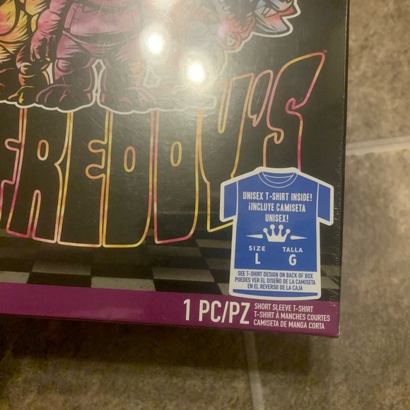 FUNKO BOXED TEE: Five Nights at Freddy's- Summer Tie Dye New In Box - Picture 4 of 5